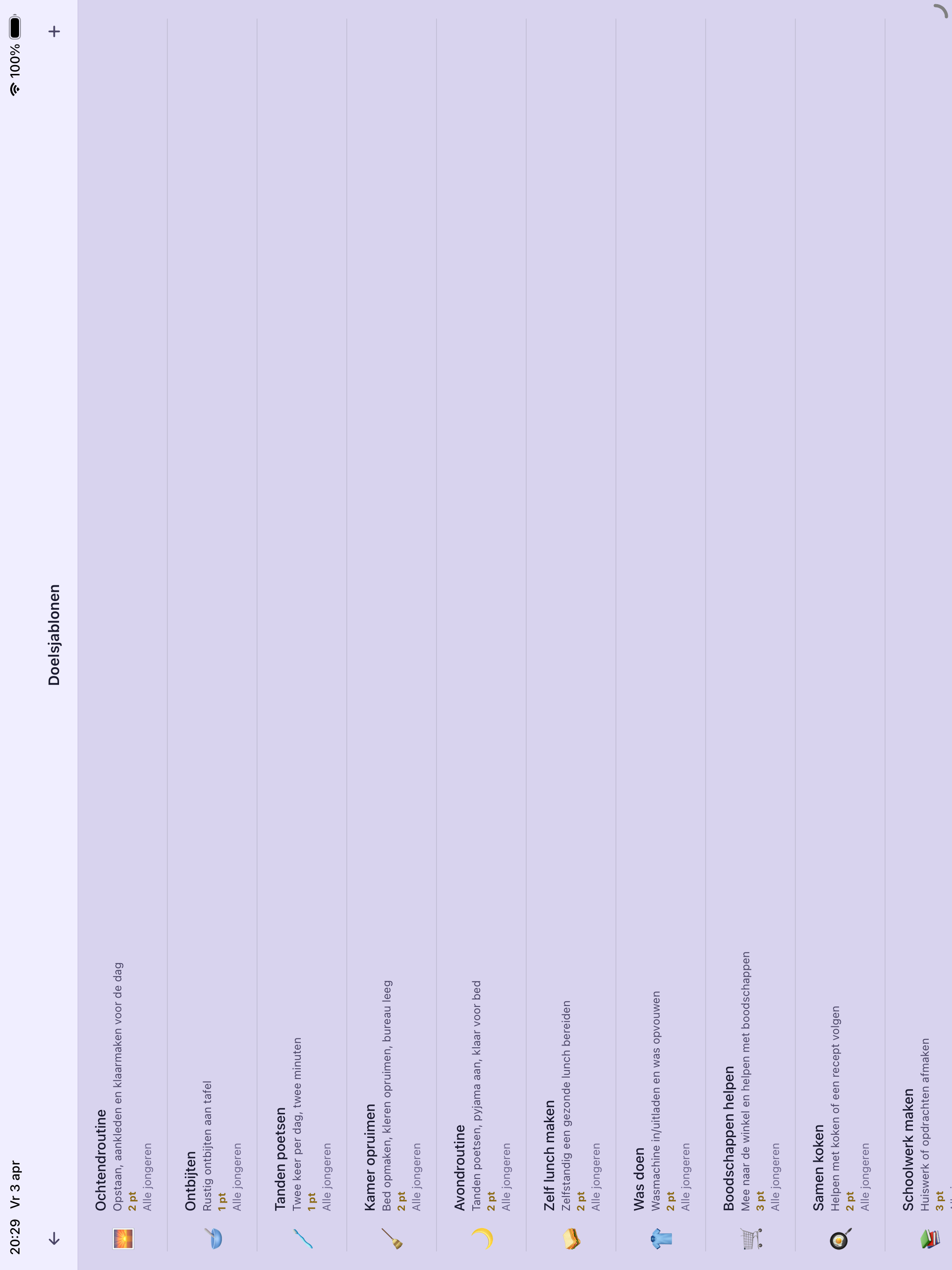 Doelsjablonen bibliotheek
