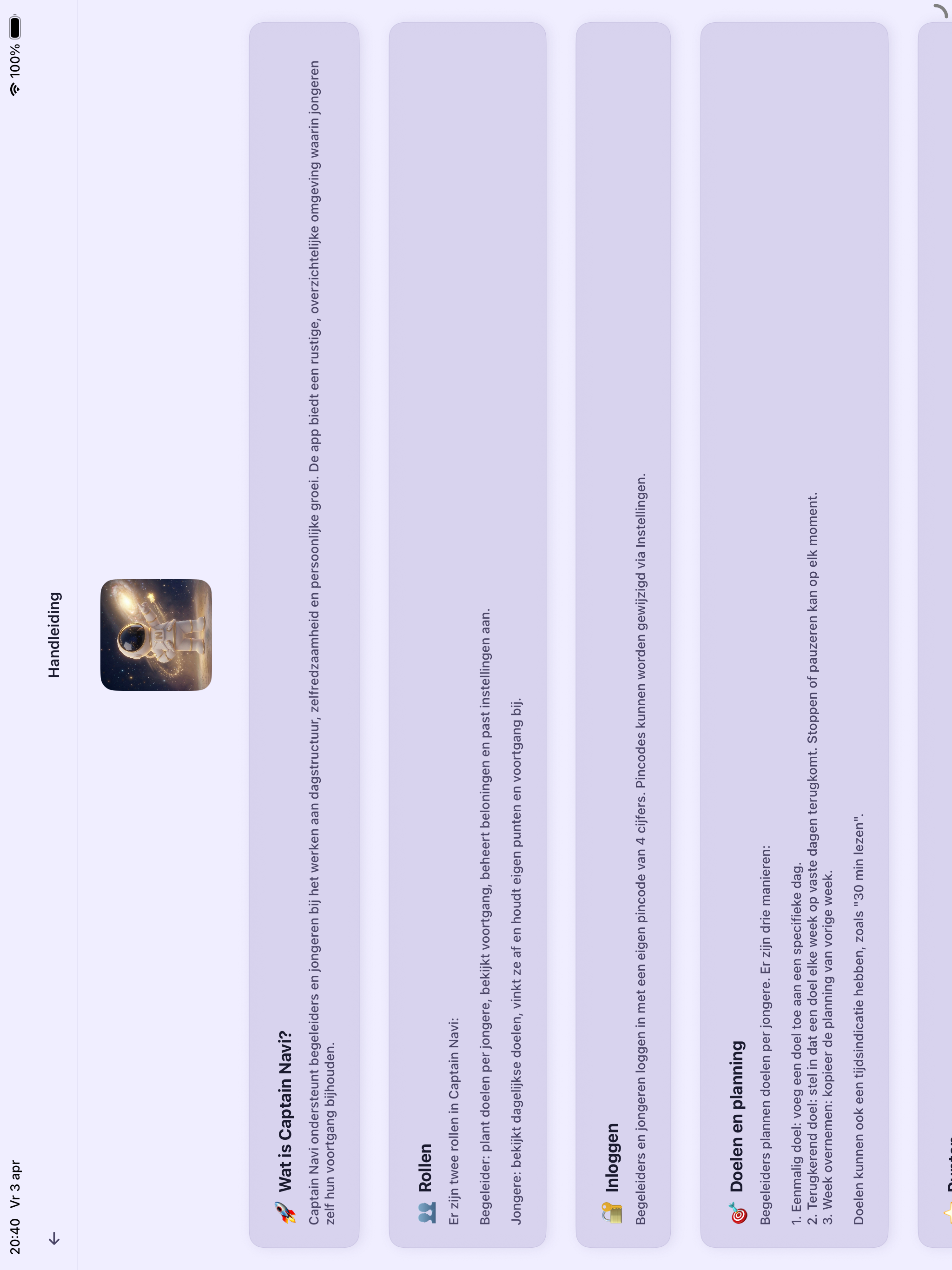 Instellingen en groepsbeheer